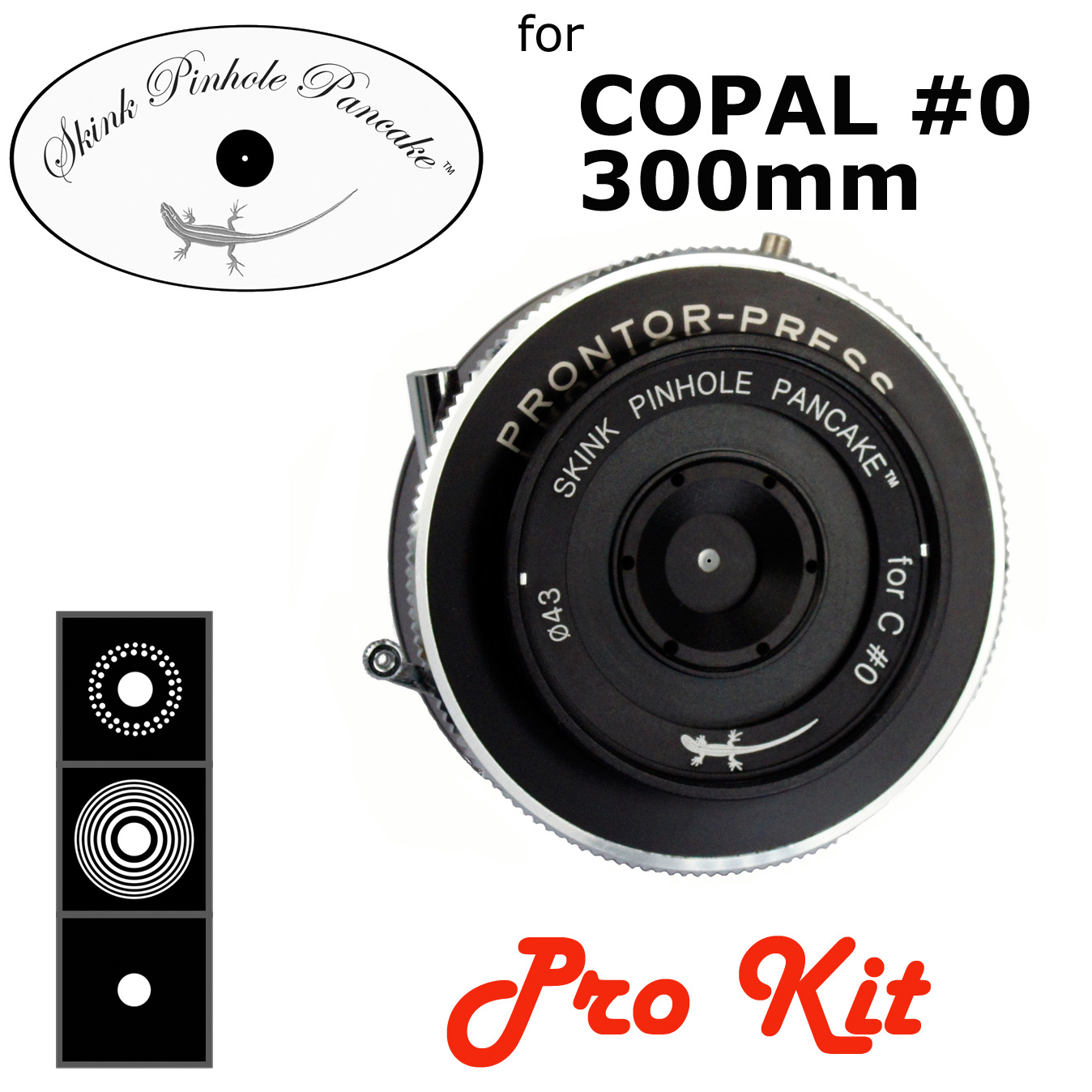 The modular Skink Pinhole Pancake System is the ideal addition to your 