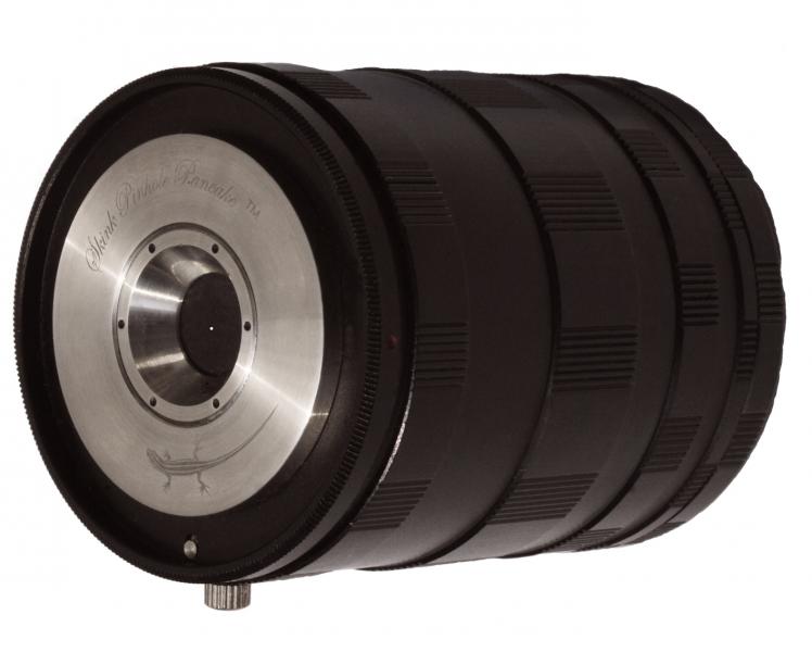 Skink Pinhole Pancake Retro Pro Objektiv Kit mit Wechselblenden Lomo Canon EOS M 